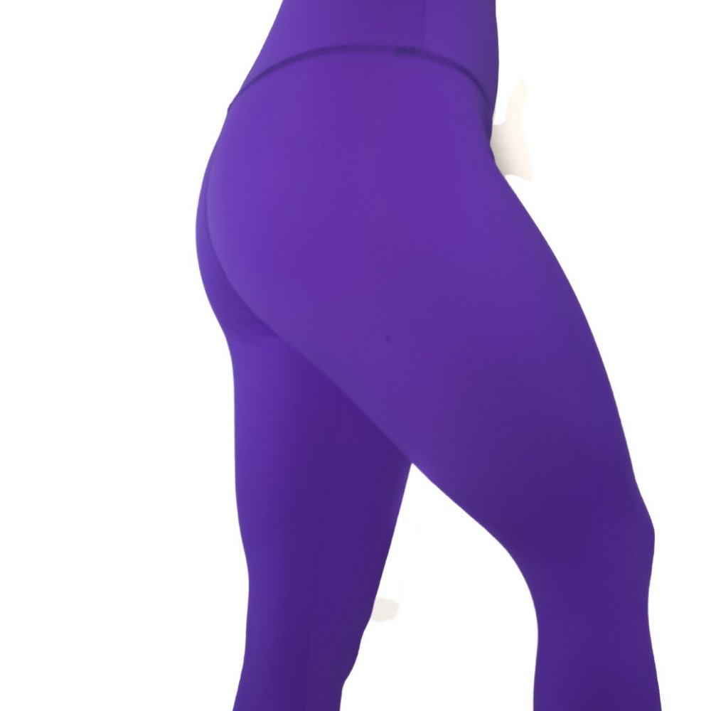 ABS2B Fitness UVA Purple Leggings 7/8 high waist